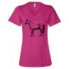 Women’s Relaxed Jersey V-Neck Tee Thumbnail