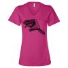 Women’s Relaxed Jersey V-Neck Tee Thumbnail