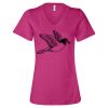 Women’s Relaxed Jersey V-Neck Tee Thumbnail