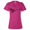 Women’s Relaxed Jersey V-Neck Tee Thumbnail