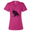 Women’s Relaxed Jersey V-Neck Tee Thumbnail