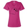 Women’s Relaxed Jersey V-Neck Tee Thumbnail