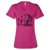 Women’s Relaxed Jersey V-Neck Tee Thumbnail