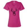 Women’s Relaxed Jersey V-Neck Tee Thumbnail