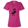 Women’s Relaxed Jersey V-Neck Tee Thumbnail