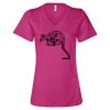 Women’s Relaxed Jersey V-Neck Tee Thumbnail