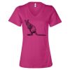 Women’s Relaxed Jersey V-Neck Tee Thumbnail