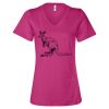 Women’s Relaxed Jersey V-Neck Tee Thumbnail
