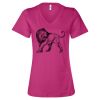 Women’s Relaxed Jersey V-Neck Tee Thumbnail