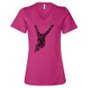 Women’s Relaxed Jersey V-Neck Tee Thumbnail