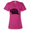 Women’s Relaxed Jersey V-Neck Tee Thumbnail