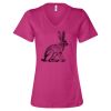 Women’s Relaxed Jersey V-Neck Tee Thumbnail
