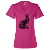 Women’s Relaxed Jersey V-Neck Tee Thumbnail