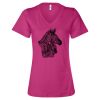 Women’s Relaxed Jersey V-Neck Tee Thumbnail