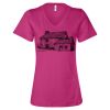 Women’s Relaxed Jersey V-Neck Tee Thumbnail