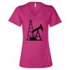 Women’s Relaxed Jersey V-Neck Tee Thumbnail