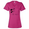 Women’s Relaxed Jersey V-Neck Tee Thumbnail