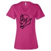 Women’s Relaxed Jersey V-Neck Tee Thumbnail