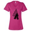 Women’s Relaxed Jersey V-Neck Tee Thumbnail