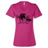 Women’s Relaxed Jersey V-Neck Tee Thumbnail