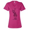 Women’s Relaxed Jersey V-Neck Tee Thumbnail
