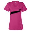 Women’s Relaxed Jersey V-Neck Tee Thumbnail