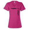 Women’s Relaxed Jersey V-Neck Tee Thumbnail