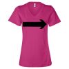 Women’s Relaxed Jersey V-Neck Tee Thumbnail