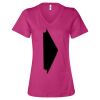 Women’s Relaxed Jersey V-Neck Tee Thumbnail