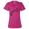 Women’s Relaxed Jersey V-Neck Tee Thumbnail