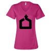 Women’s Relaxed Jersey V-Neck Tee Thumbnail