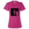 Women’s Relaxed Jersey V-Neck Tee Thumbnail