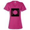 Women’s Relaxed Jersey V-Neck Tee Thumbnail