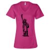 Women’s Relaxed Jersey V-Neck Tee Thumbnail