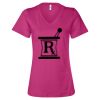 Women’s Relaxed Jersey V-Neck Tee Thumbnail
