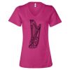 Women’s Relaxed Jersey V-Neck Tee Thumbnail