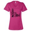 Women’s Relaxed Jersey V-Neck Tee Thumbnail