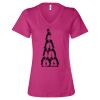 Women’s Relaxed Jersey V-Neck Tee Thumbnail