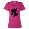 Women’s Relaxed Jersey V-Neck Tee Thumbnail