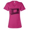 Women’s Relaxed Jersey V-Neck Tee Thumbnail