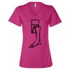 Women’s Relaxed Jersey V-Neck Tee Thumbnail