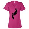 Women’s Relaxed Jersey V-Neck Tee Thumbnail