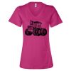 Women’s Relaxed Jersey V-Neck Tee Thumbnail