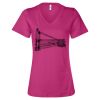 Women’s Relaxed Jersey V-Neck Tee Thumbnail