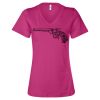 Women’s Relaxed Jersey V-Neck Tee Thumbnail