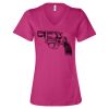Women’s Relaxed Jersey V-Neck Tee Thumbnail