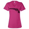 Women’s Relaxed Jersey V-Neck Tee Thumbnail