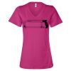 Women’s Relaxed Jersey V-Neck Tee Thumbnail