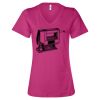 Women’s Relaxed Jersey V-Neck Tee Thumbnail