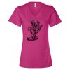 Women’s Relaxed Jersey V-Neck Tee Thumbnail